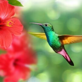pájaro colibrí